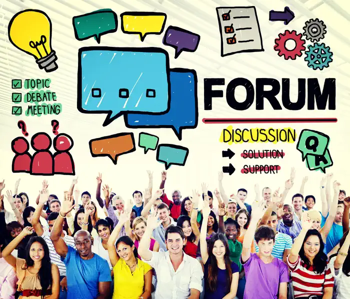Traffic through Online Forums